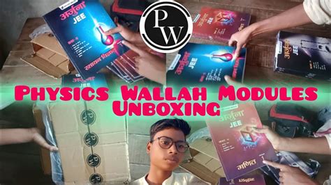 Unboxing Pw Arjuna Jee 2025 Modules 🔥 Arjuna Jee Modules Overview