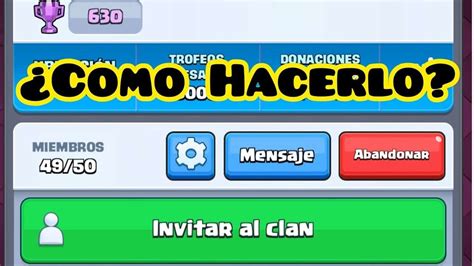 Comment Inviter Un Clan Dans Clash Royale ️ Trucoteca ️