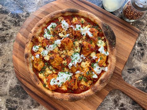 Homemade Chicken Tikka Masala Pizza Rfood