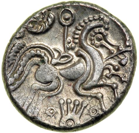 Ancient to Post-Medieval History - Celtic Tattooed Face Coin from ...