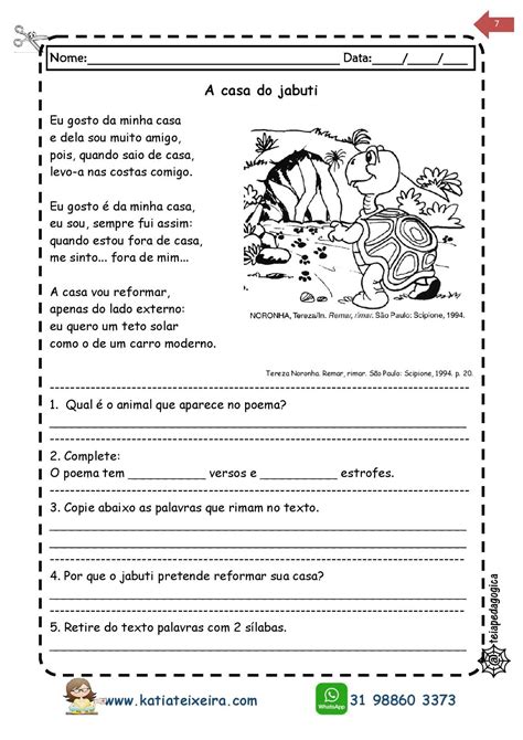 Apostila De Leitura E Interpretação De Texto 3 Ano