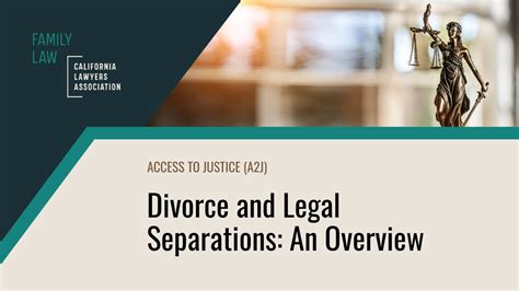 Divorce And Legal Separations An Overview Youtube