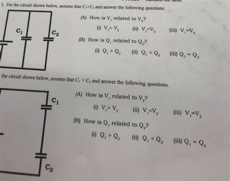 Solved 3. For the circuit shown below, assume that CC and | Chegg.com 
