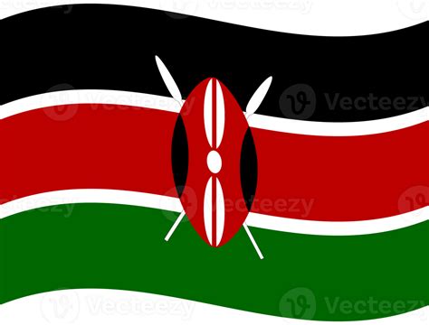 Kenya flag wave. Kenya flag. Flag of Kenya 27292138 PNG