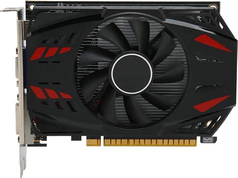 Sanpyl Tarjeta Gráfica para Juegos GTX730 2GB 64bit DDR3 700MHz 500MHz