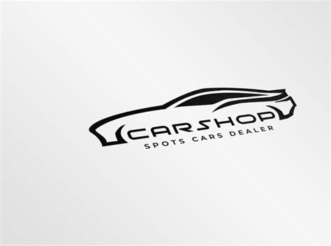 Car Shop Logo Design By Ahmed On Dribbble