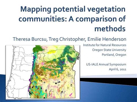 Ppt Mapping Potential Vegetation Communities A Comparison Of Methods