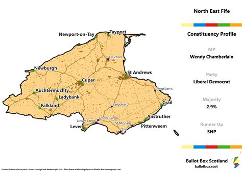 North East Fife Constituency Map – Ballot Box Scotland