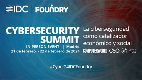 Idc Foundry Cybersecurity Summit Infosecmap