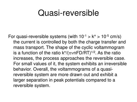 Ppt Cyclic Voltammetry Powerpoint Presentation Id