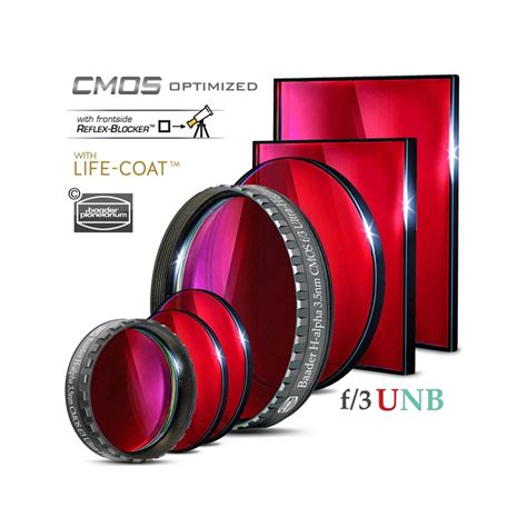 Baader Filtro H Alpha Mm F Ultra Highspeed Filtro Nm Cmos