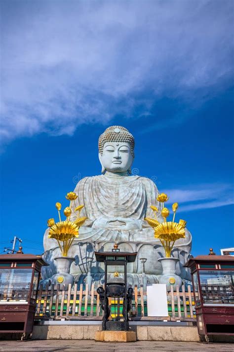 El Gran Buda Hyogo Daibutsu En El Templo De Nofukuji En Kobe Imagen De