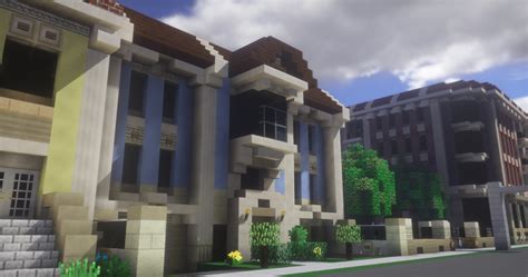 Greenfield Project Neoclassical House Minecraft Map