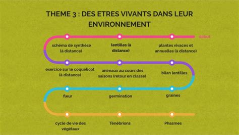 Des êtres vivants dans leur environnement