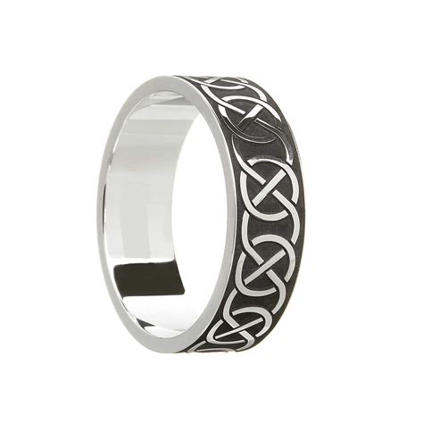 Men S Celtic Knotwork Ring Claddaghrings