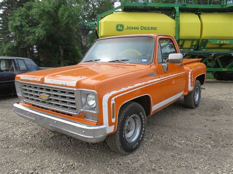 Lot W Chevrolet Scottsdale Short Box Sport Pickup