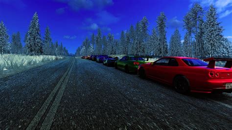 Assetto Corsa Pursuit Acp Snow Ride Youtube