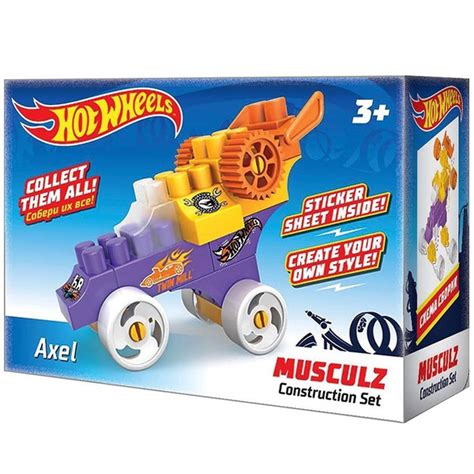 Конструктор Hot wheels серия Musculz Axel купить с доставкой по выгодным ценам в интернет