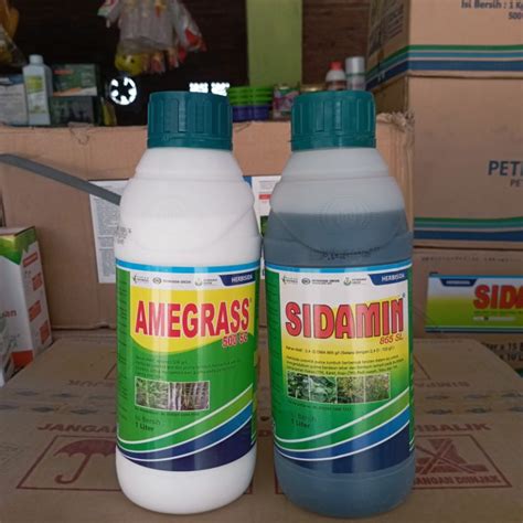 Jual Sidamin Sl Liter Herbisida Sistemik Selektif Purna Tumbuh