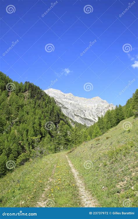 Site Of Lauzon France Stock Photo Image Of Summit Beauty 23737972