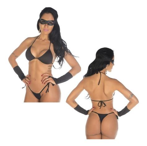 Tiazinha Fantasia Lingerie Sensual Feminina Pimenta Sexy MercadoLivre