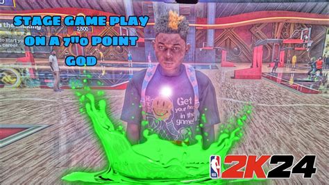 Nba2k24 70 Dribble God Post Scorer Goes To Stage Nba2k24 Youtube