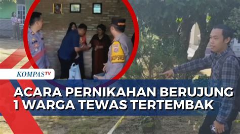 Acara Pernikahan Berakhir Tragis Warga Desa Mataram Ilir Tewas