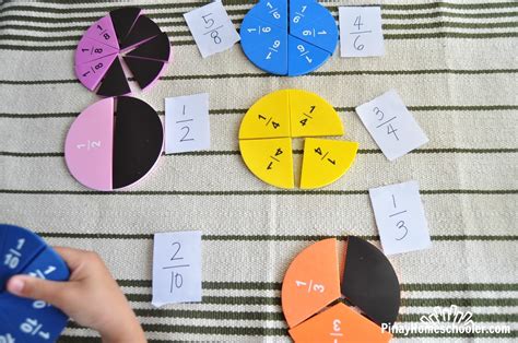 How To Teach Fractions With Manipulatives The Pinay Homeschooler