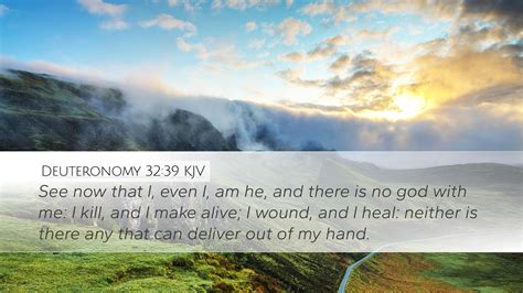 Deuteronomy 32:39 KJV Desktop Wallpaper - See now that I, even I, am he ...