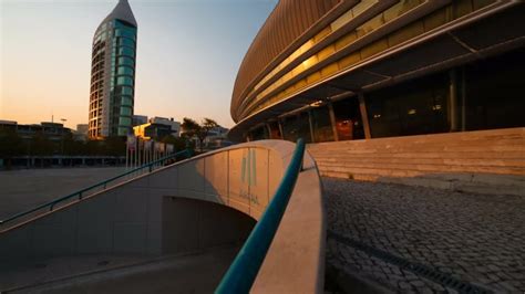 Altice Arena In Lisbon Portugal Stock Video Motion Array