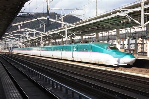 Jr東日本 E5系新幹線電車 やまびこ E523 3 福島駅 福島県 Jr 鉄道フォト・写真 By フレッシュマリオさん レイルラボ