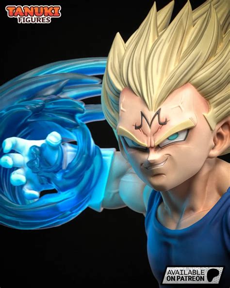 Majin Vegeta Busto DC3DART Printables STL 3D Files