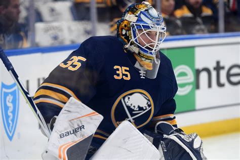 Sabres goalie Linus Ullmark quietly waiting to play | Buffalo Hockey Beat