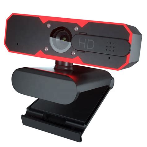 Camara Web Webcam Gamer Full Hd P Rgb Negro Prophone