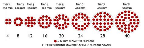 Tier Maypole Mirrored Effects Cupcake Stand Cup Cake Tower Tree Ebay