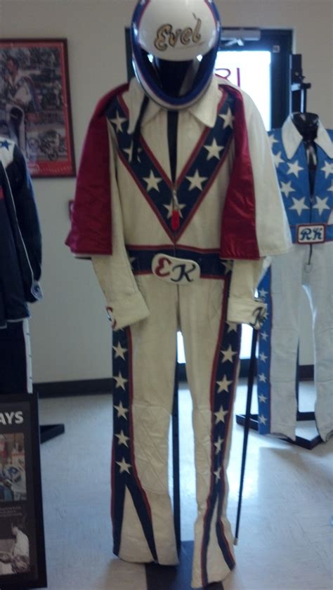 Epic Evel Knievel Jump Suit On Display Courtesy Of Evel Knievel