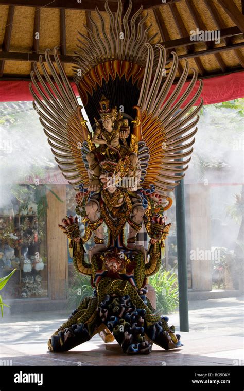 Balinese Statue Of Garuda Indonesia Stock Photo Alamy