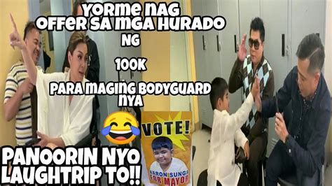 Yorme Nag Offer Ng 100000 Pesos Sa Mga Hurado Para Maging Bodyguard