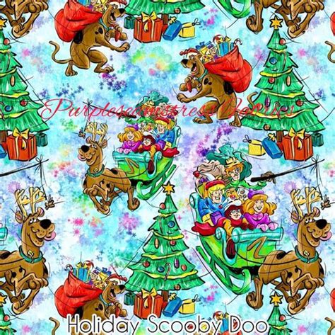 Holiday Scooby Doo – Purpleseamstress Fabric