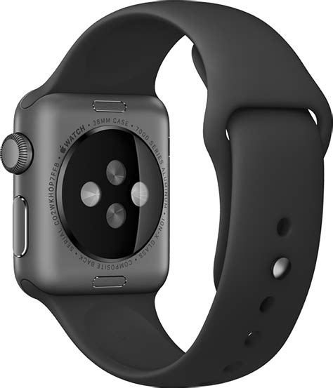 Apple Watch Sport 38mm Space Gray Aluminum Case Mj2x2lla Best Buy