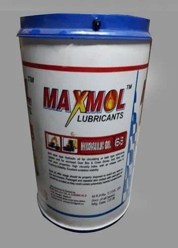 Heavy Vehicle Maxmol Hydraulic Oil Packaging Size Litre Grade Aw