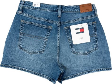 Tommy Hilfiger Hot Pants Dames Shorts Blauw Maat 29 Bol