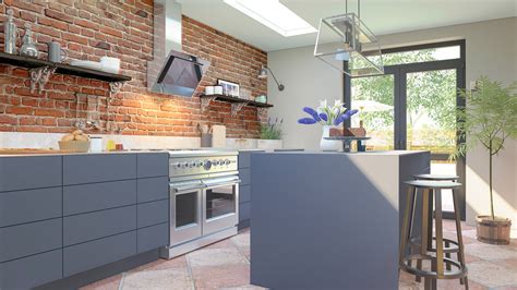 Modern Rustic Kitchen on Behance