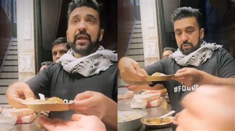 Video Raj Kundra Serves Street Food In Chandni Chowk Says Foodporn