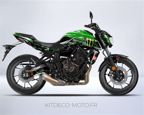 Kit D Co Yamaha Mt Monster Vert Boutique Kit D Co Moto