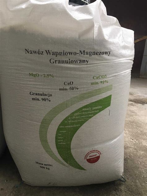 Granulowane Wapno Nawozowe Kredowe Węglanowe Magnezowe Koło OLX pl