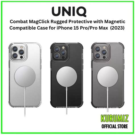 UNIQ Combat MagClick Rugged Protective Case For IPhone 15 Pro Pro Max