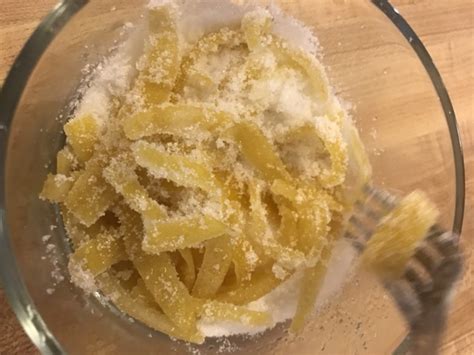 How to Make Candied Lemon Peel | Delishably