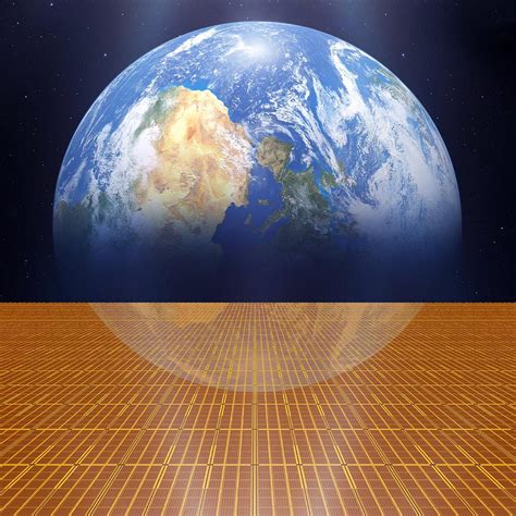 Solar Power Satellite Artwork Photograph By Detlev Van Ravenswaay