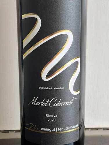 Weingut Moser Merlot Cabernet Riserva Vivino US